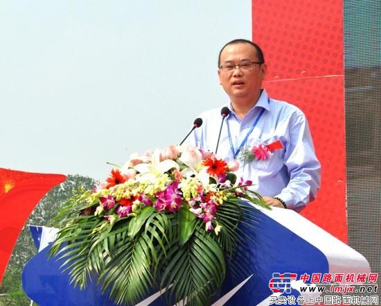 和盛中联董事长何伟健先生致欢迎辞