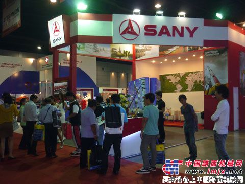 三一泰国称雄2012 CONSTECH国际工程机械展