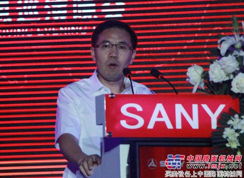 三一重机营销公司副总经理 刘仲