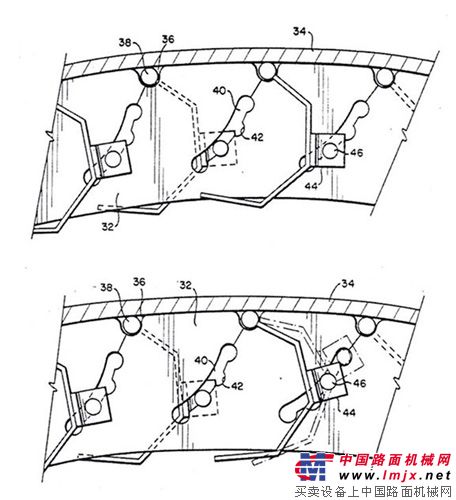 图 4 可调节的叶片一