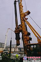 徐工旋挖钻机兼备吊车风范 闪耀冰雪土耳其