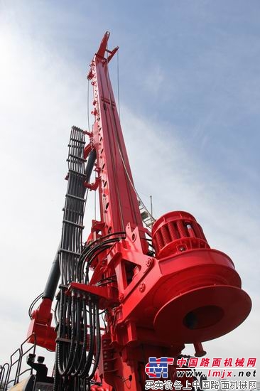 客户现场了解三一C10系列旋挖钻机新品