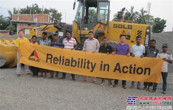 山东临工45周年纪念 辉煌的海外之路