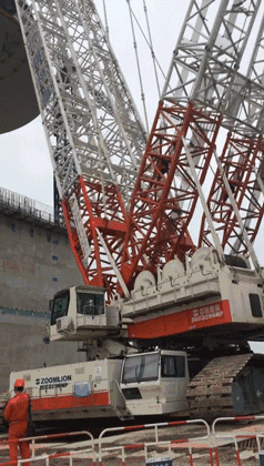史上超强配曝光!中联重科ZCC3200NP完美助建全球首堆示范工程“华龙一号”
