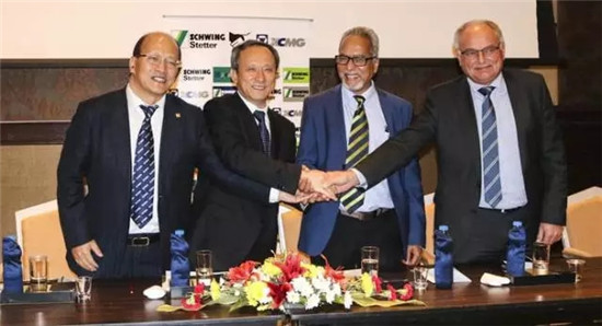 印度驻上海总领事古光明访问徐工:徐工在印度的发展正处于黄金期!