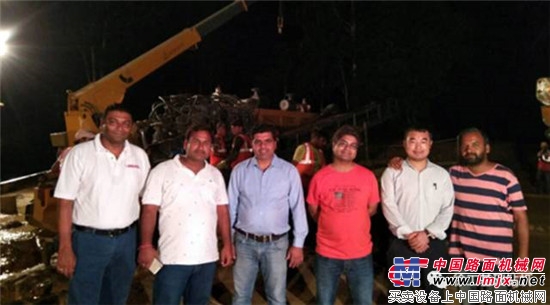 徐工最大吨位水平定向钻XZ6600首次出口印度