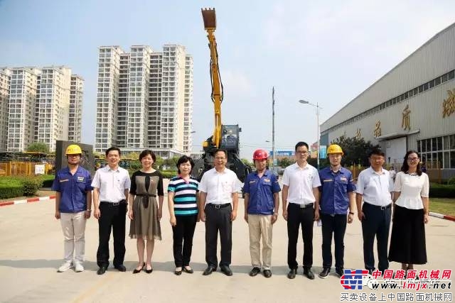 团中央调研组考察徐工集团共青团工作