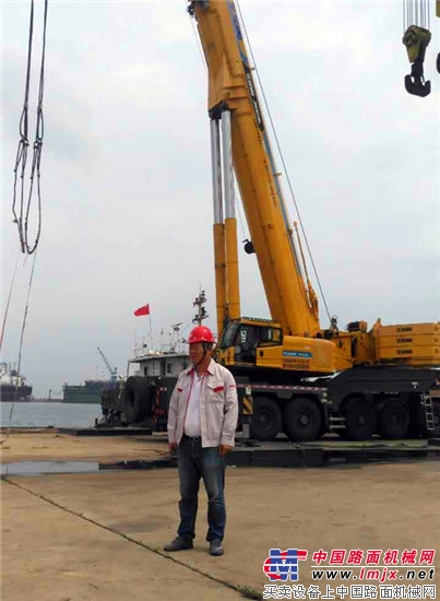 心存高远,志在巅峰——采访徐工XCA450全路面起重机用户关老板