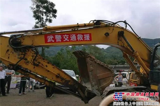 贵州受灾!三一挖掘机紧急出动!