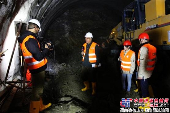 又一项超级工程在欧洲竣工,黑山共和国总理点赞徐工掘进机!