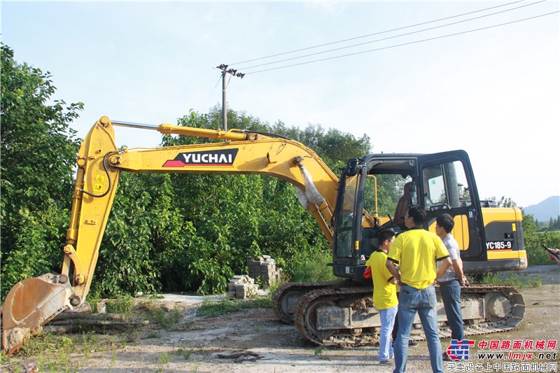 罗祖才:九华山脚下玉柴挖机的忠实粉丝