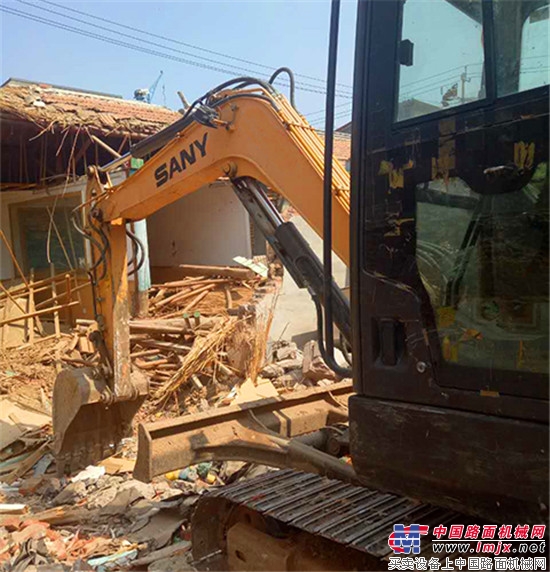 老客户再次牵手三一,SY35U成就汪老板灿烂人生