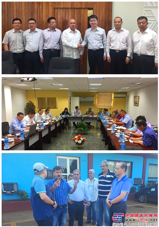 吴培国董事长陪同国机集团副总经理曾祥东赴古巴考察