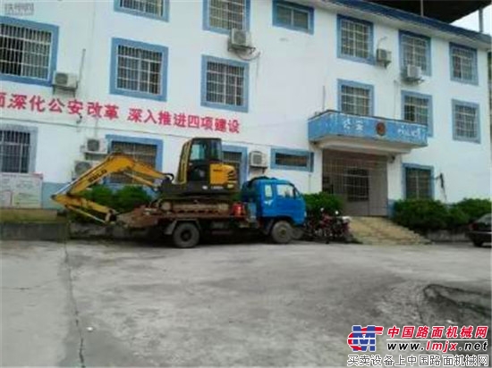 被盗的山东临工LG660E挖掘机找到了!记住这几点帮您识别临工挖机!