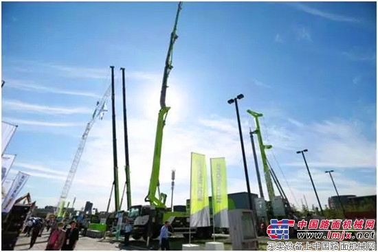 中联重科4.0高端新品亮相2017北京展 智能制造引领创新浪潮