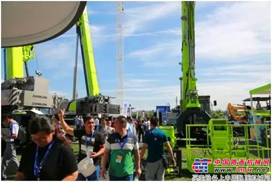 中联重科4.0高端新品亮相2017北京展 智能制造引领创新浪潮