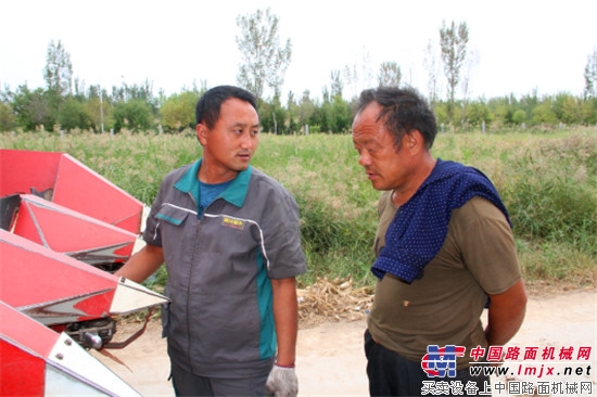 雷沃服务队员刘洪光:服务十年 初心不改