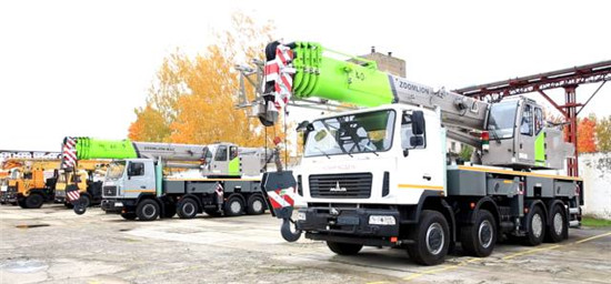 中联重科汽车吊取得海外批量化生产新突破!“本土化”发展不断深入!