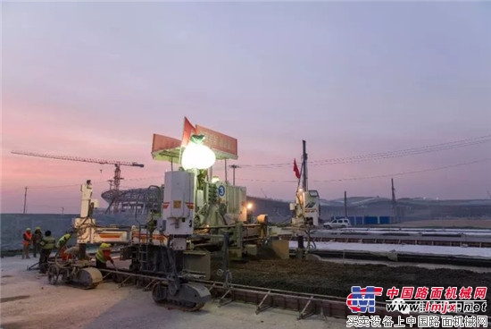 维特根 SP 500 助力北京第二机场建设