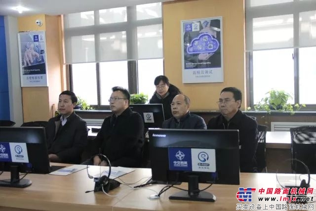 中交西筑杨向阳董事长会见河南公路工程局有限公司副局长一行