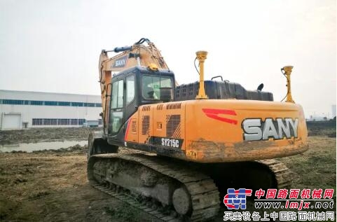 国内首创 三一成功研发DCS数字施工系统!每一铲都由卫星引导!