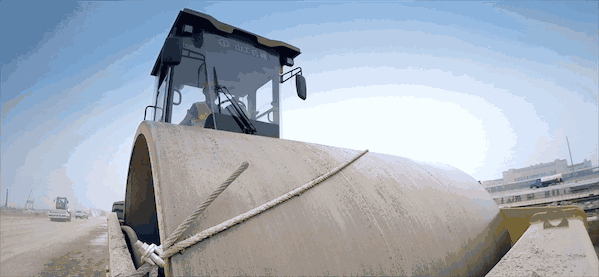 原来你是这样的山工压路机