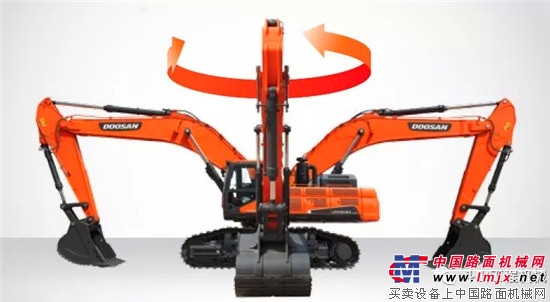 为了打动你,DX500LC-9C使出五连击!