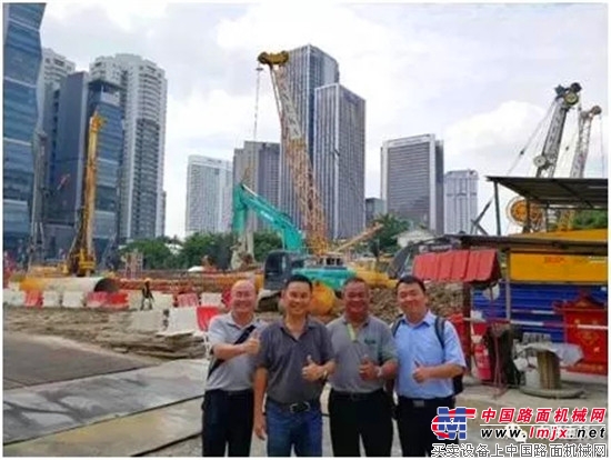 一带一路 中联重科旋挖钻红遍马来西亚——“本地化”是王道