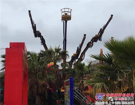 徐工隧道施工设备盛装亮相第三届中国(平潭)工程机械展览会