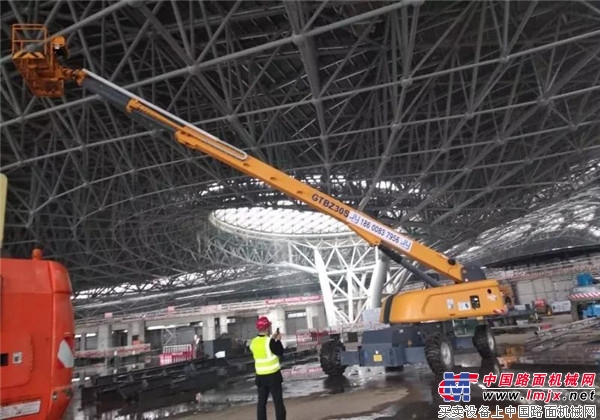 释放新动能 徐工高空作业平台集群助力首都新机场建设