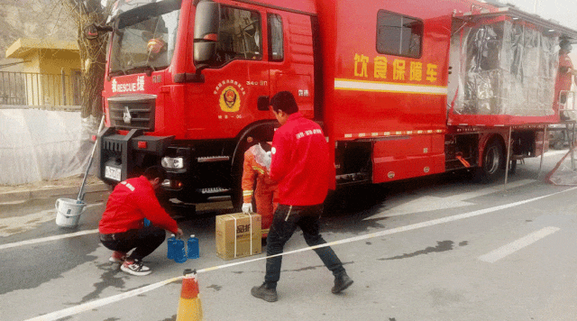 甘肃临夏地震援助,潍柴服务在行动