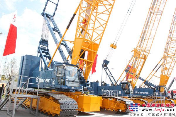 三一亮相法国展