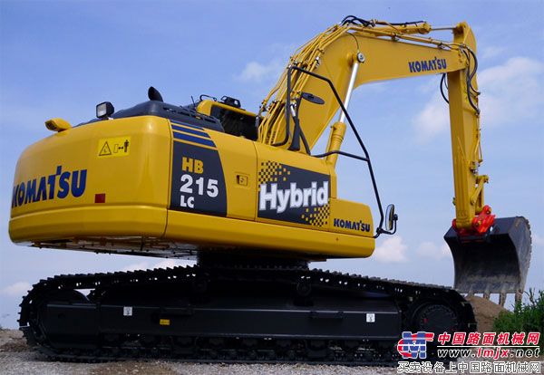 小鬆在INTERMAT 2012推出第二代混合動力挖掘機