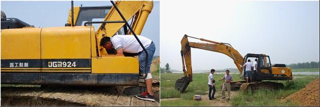 晋工服务：用真情和汗水感动客户