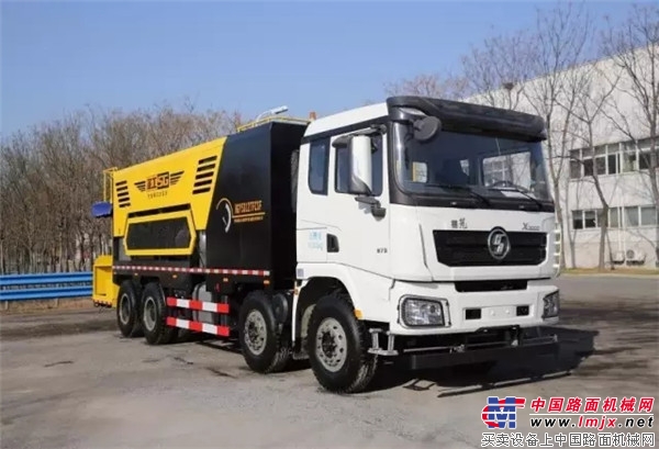 施工稳定，安全高效－HGY5312TFCCSF纤维稀浆封层车