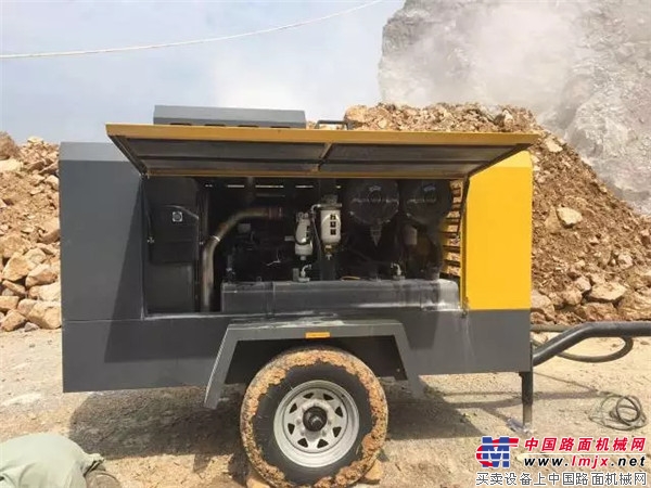 阿特拉斯·科普柯移动空压机 采石矿场钻探爆破的“肱骨之力”