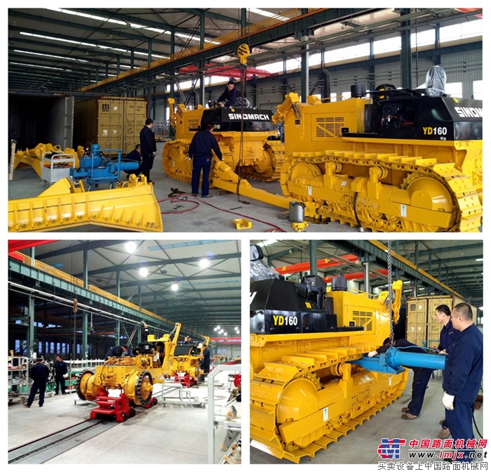 布局“一帶一路” 國機重工洛陽公司推土機產品蓄勢待發