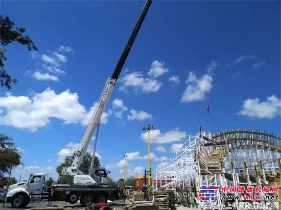 高端市场新突破，徐工G一代完成美国首吊！