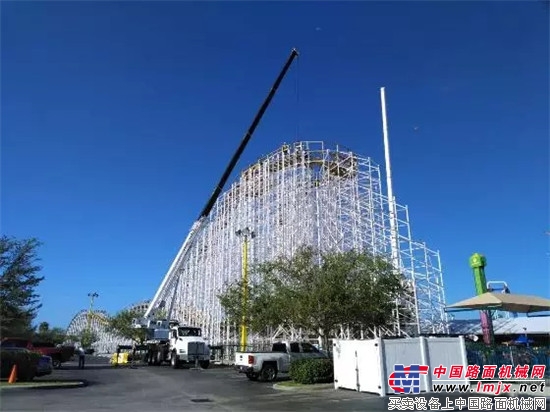 高端市场新突破，徐工G一代完成美国首吊！