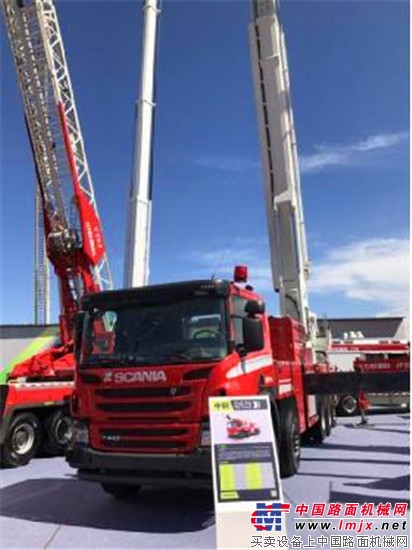 全面升级新亮相 中联重科多款消防装备惊艳CHINA FIRE 2017