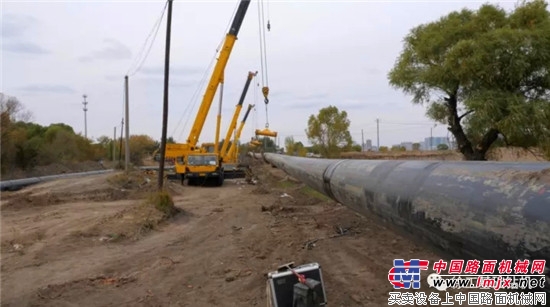 ​ 3000米“记录之穿”！又一项超级工程！看徐工大吨位水平定向钻机如何穿越松花江！