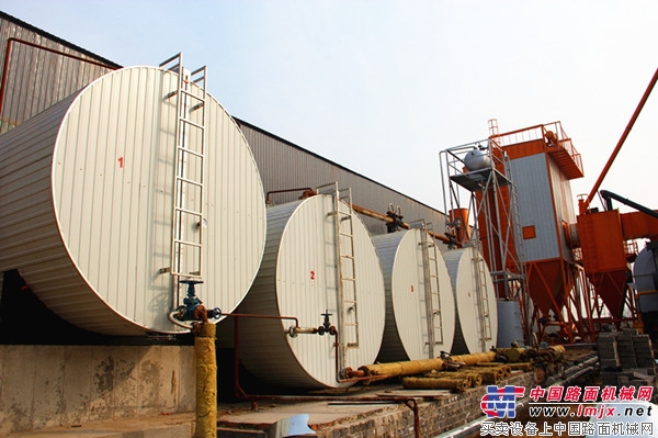 万德机械LB4000沥青搅拌设备成功落户高邑