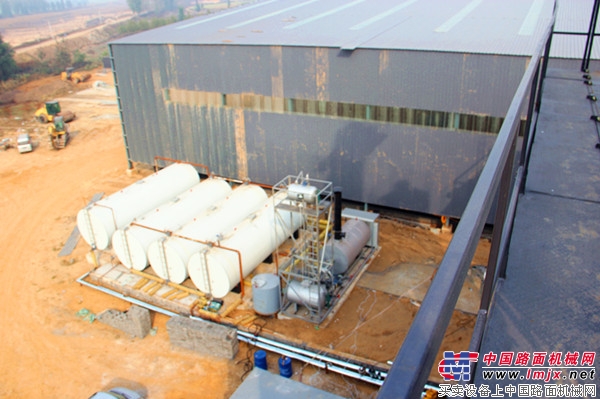 万德机械LB4000沥青搅拌设备成功落户高邑