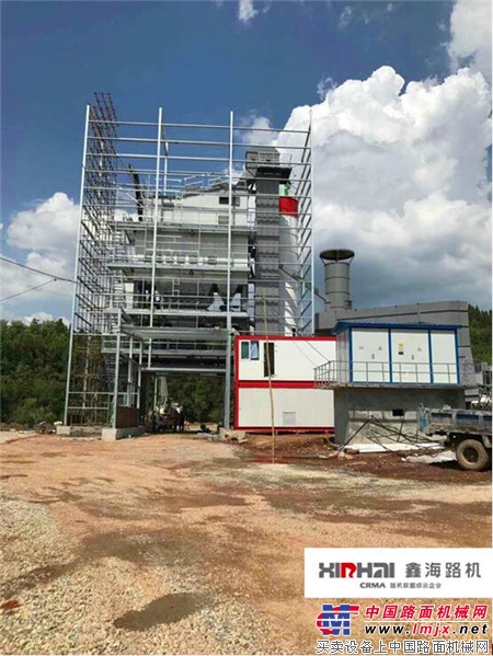 金秋时节，鑫海路机南充项目接近尾声