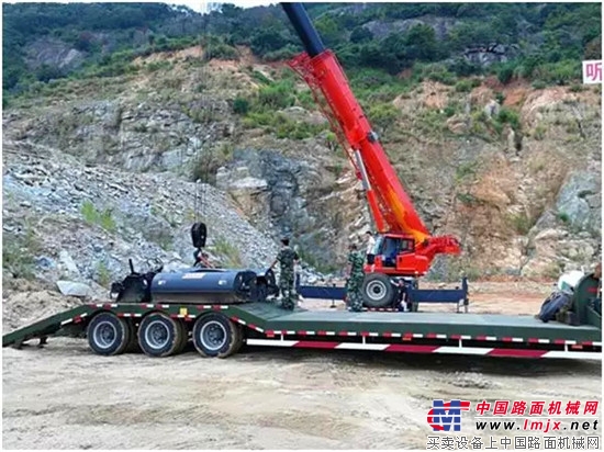 厉害！武警交通部队应急演练， 徐工起重机尽显英雄本色！